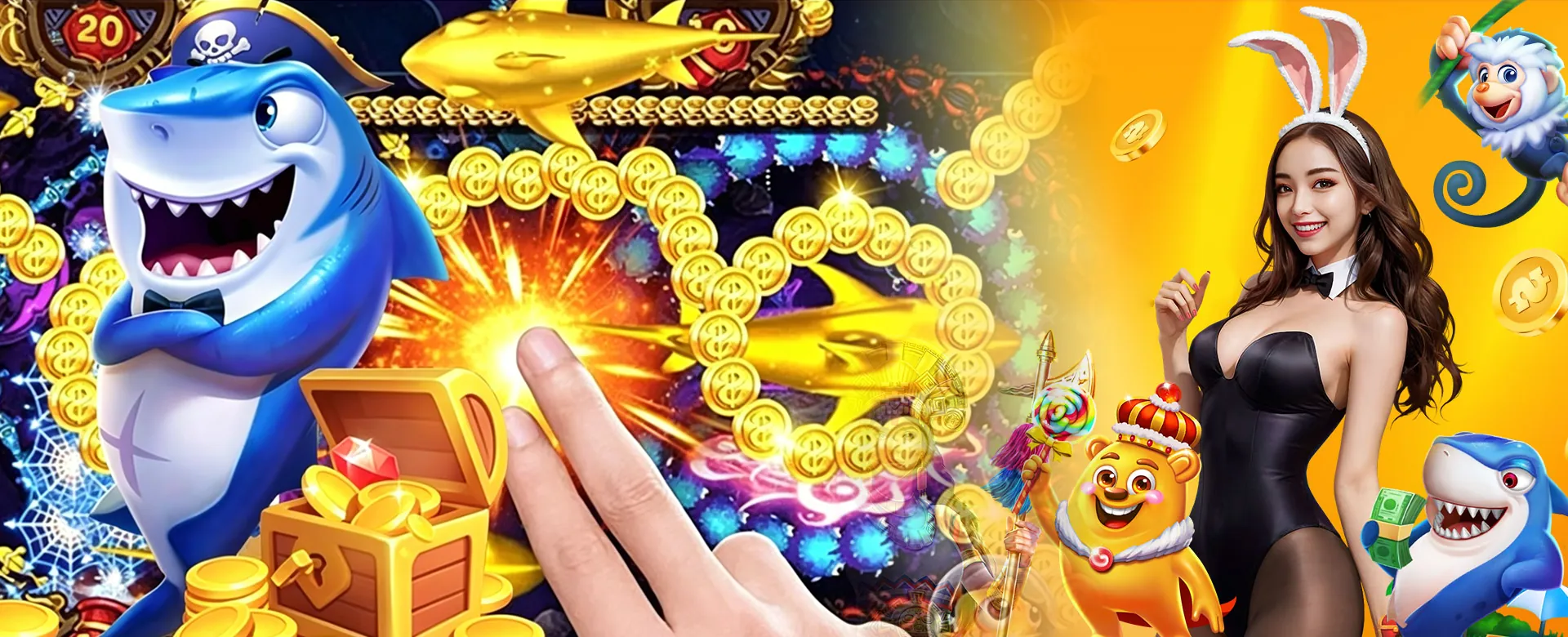 Dynamic sports betting scene with golden accents and live match action